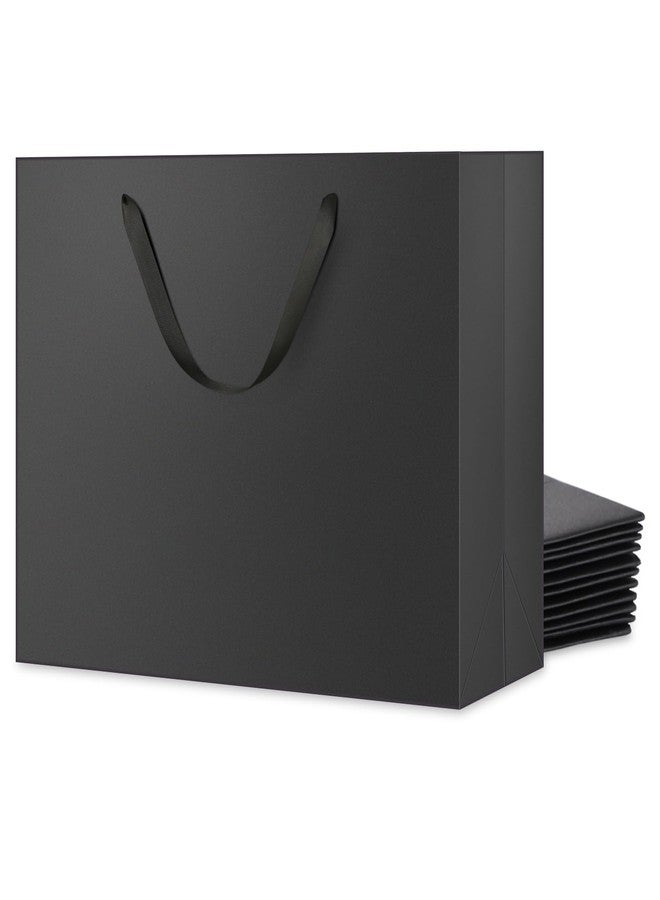 JINMING 12 Extra Large Gift Bags 16x6x12 Inches, Matte Black Gift Bags, Premium Gift Bags with Handles for Mother's Day, Father's Day and All Occasions - Image 1